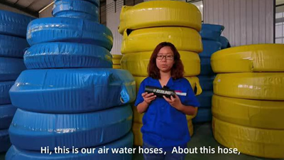 Mangueira de borracha para ar/água