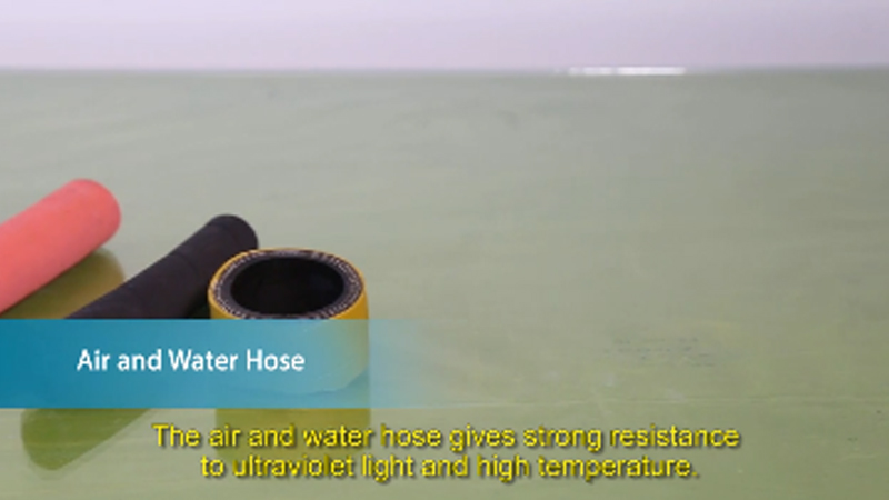 Mangueira de ar e água