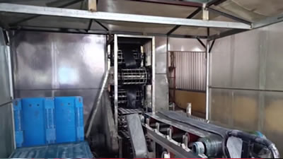 Produção de folhas de borracha